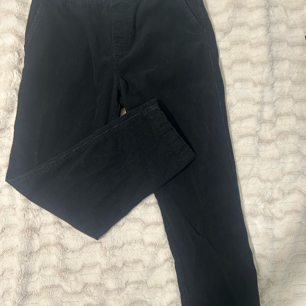 No Boundaries Black Corduroy Slim-Fit Pants